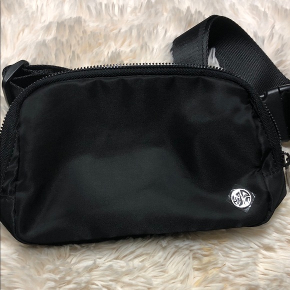 Black Nylon Men's Crossbody Bag - Picture 7 of 12